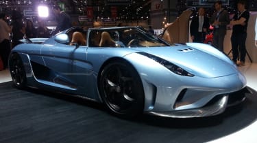 Koenigsegg Regera获得1,782bhp，可以在20秒内从0-248mph拍摄