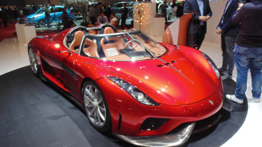 £1.2m，1,500bhp koenigsegg regera geneva