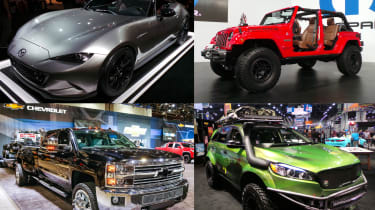 SEMA SHOW 2015：MAD改装车舍入