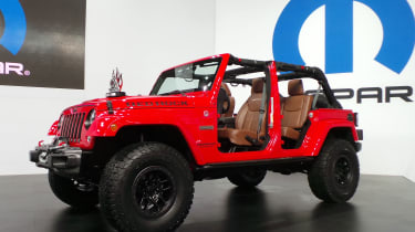Jeep Wrangler Red Rock Edition可能只是终极吉普车
