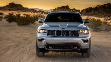 Jeep Grand Cherokee Trailhawk在泄露的照片中透露