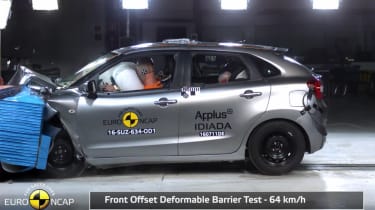 最新欧洲NCAP测试中铃木Baleno只有三颗星