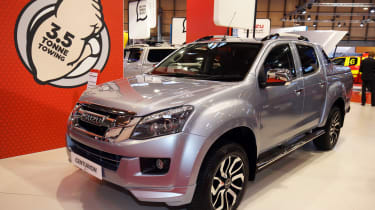 Limited-run isuzu d-max mention在2016年表明