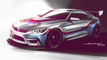 BMW M4 GT4将M4 Coupe转换为赛车手