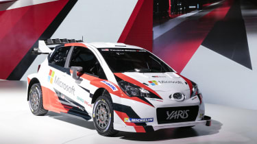 丰田的新款WRC汽车，容易在巴黎最快的纱线