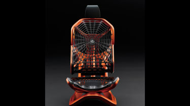 雷克萨斯动力座位是未来的蜘蛛丝绸汽车座椅