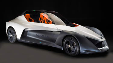日产Bladeglider概念预览激进电动跑车
