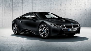 BMW I8获得质子冻结黑色和黄色特别版