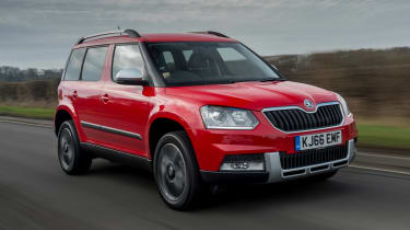 Skoda yeti Se Drive和SE L驱动器添加到范围内