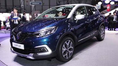 Facelifted Renault Captur价格从15,355英镑