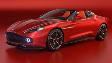 Aston Martin Vanquish Zagato Speedster释放出来