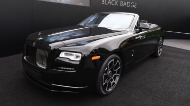 Rolls-Royce Dawn Black Badge到达耶和华