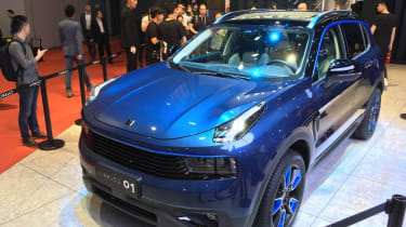 Lynk＆Co在上海电机展上透露生产准备01 SUV