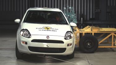 Fiat Punto得分首次零星欧元NCAP安全评级