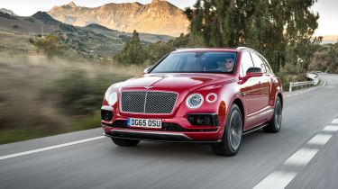 Bentley Bentayga在2018年派克峰国际山攀登