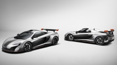 McLaren MSO R COUP和SPIDER由特殊操作发布
