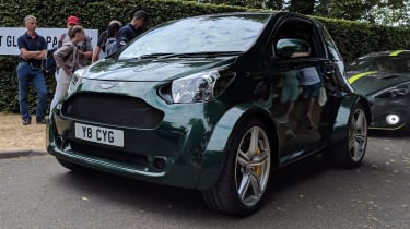 Aston Martin V8 Cygnet释放了430bhp的耶和华