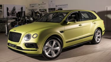 Bentley Bentayga瞄准尖峰SUV唱片