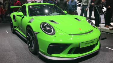 New Porsche 911 GT3 RS雷鸣与513BHP的日内瓦