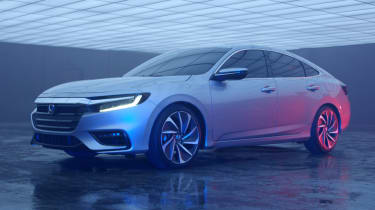 新的2018 HONDA Insight Prototype揭示了底特律首次亮相