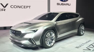 Subaru Viziv Tourer概念预览WRX Estate Reboot