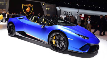 Lamborghini Huracan表演者Spyder揭示了