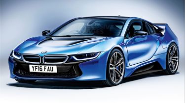 正在考虑的高性能BMW I8S Supercar