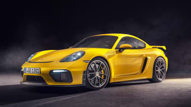 新保时捷718 Cayman GT4透露，它有一个平坦的六个