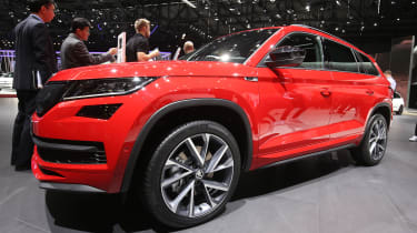 Sporty Skoda Kodiaq Sportine SUV：英国价格透露