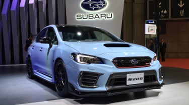 Subaru启动限量版S208 WRX STI