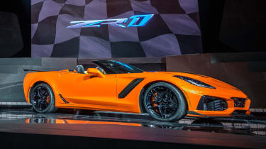 Corvette ZR1敞篷车在La Motor展上揭开