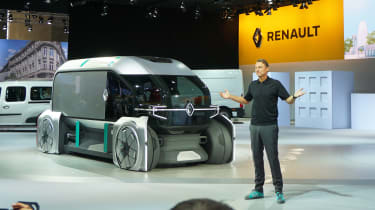 雷诺EZ-Pro概念Van预览未来的交付技术
