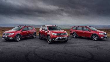 新的Dacia Dustre，Sandero和Logan TechRoad特别版是套件的命中