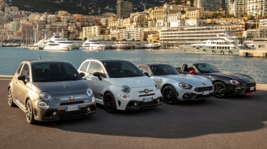 70周年版本的Abarth 595和124蜘蛛揭示了