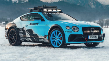 Bentley推出定制大陆GT Ice Racer