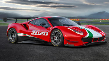 新的2020 Ferrari 488 GT3 Evo Racer推出