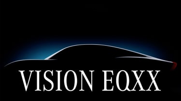 新的梅赛德斯视觉eqxx原型电动汽车射击750英里范围