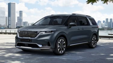 新的2020年Kia Carnival MPV透露