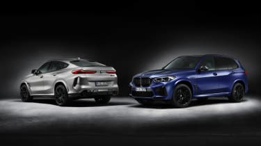 BMW X5和X6 M竞争第一版车型亮相