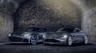 新阿斯顿马丁Vantage和DBS Superleggera 007 Edition庆祝'没有时间死'詹姆斯邦德电影