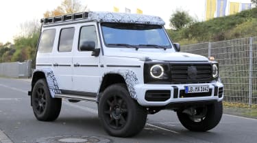 梅赛德斯-AMG G-Class 4x4x2 Mule Spied测试