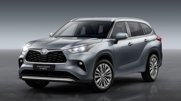 新的七位丰田Highlander SUV为2021年推出