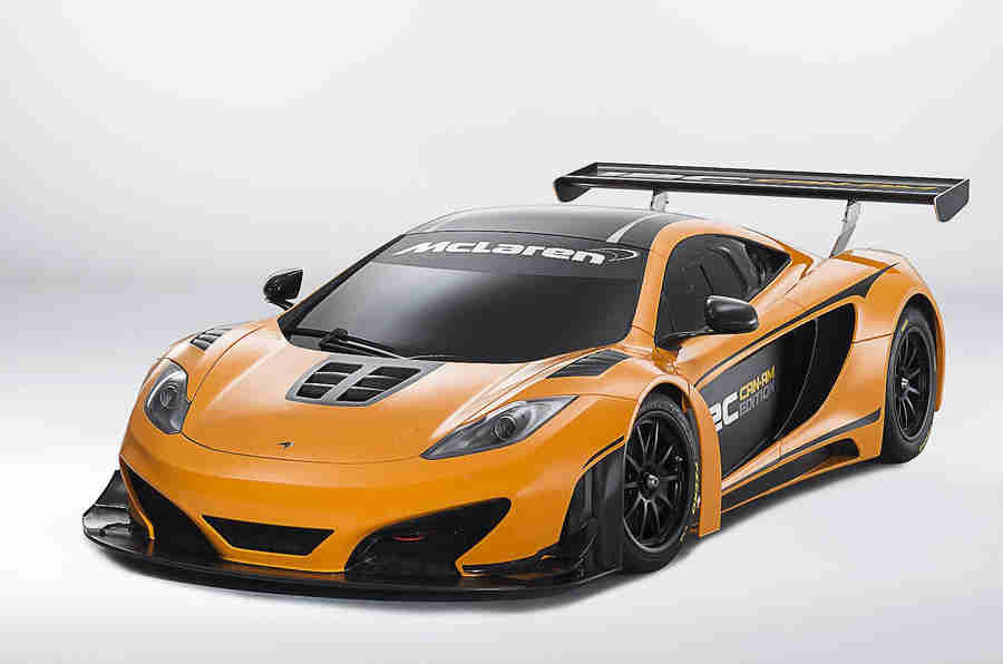 Mclaren MP4-12C可以为鹅卵石海滩的概念