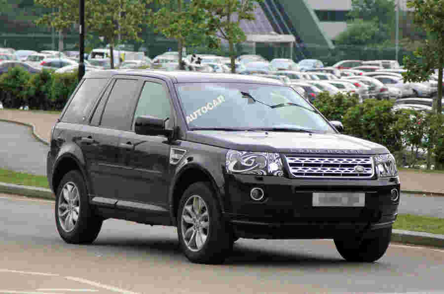 莫斯科电机展2012：Facelifted Land Rover Freelander Spied