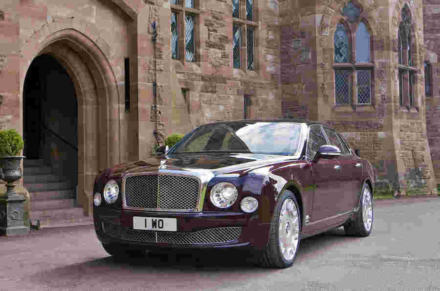 北京电机展2012：Bentley Mulsanne Jubilee