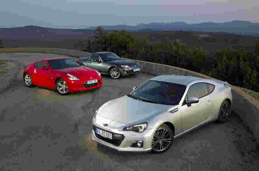 Subaru BRZ VS NISSAN 370Z VS MAZDA MX-5