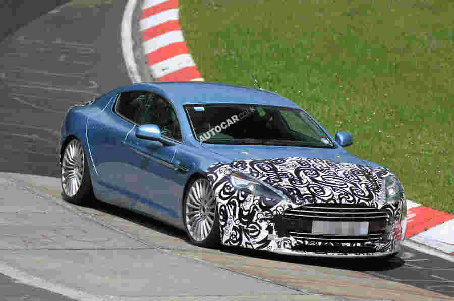 修订Aston Martin Rapide测试热v12