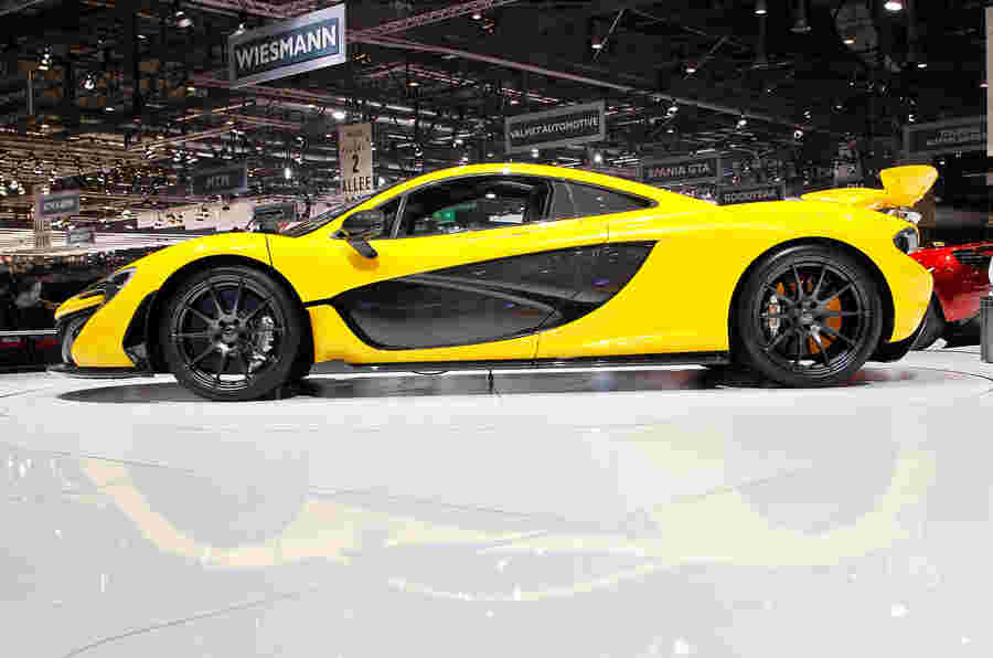 日内瓦电机展2013：McLaren P1  - 官方图片和细节