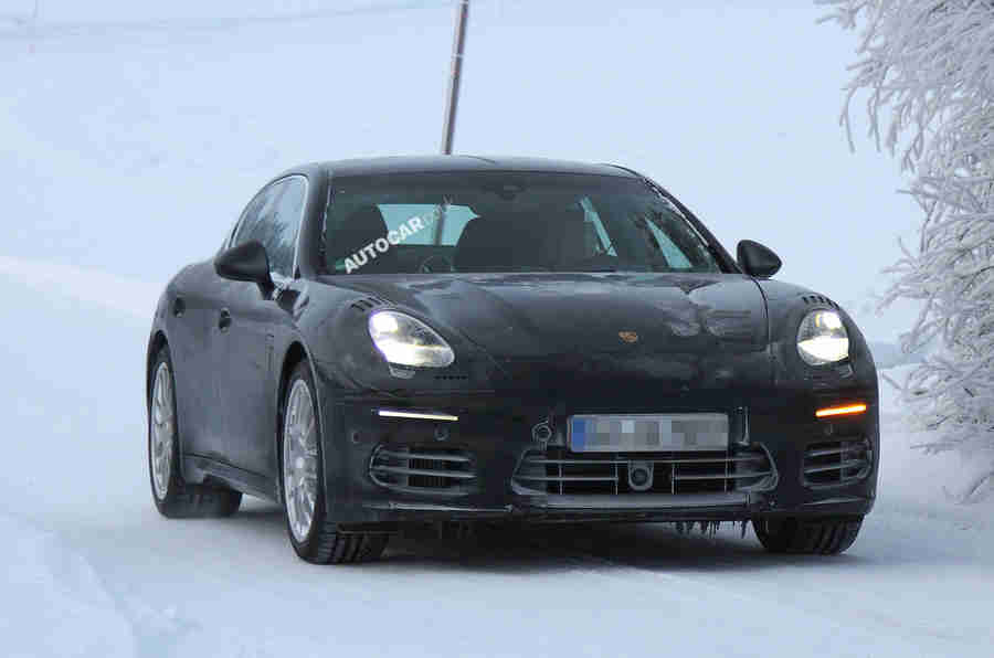 Porsche Panamera Facelift：最新的间谍照片