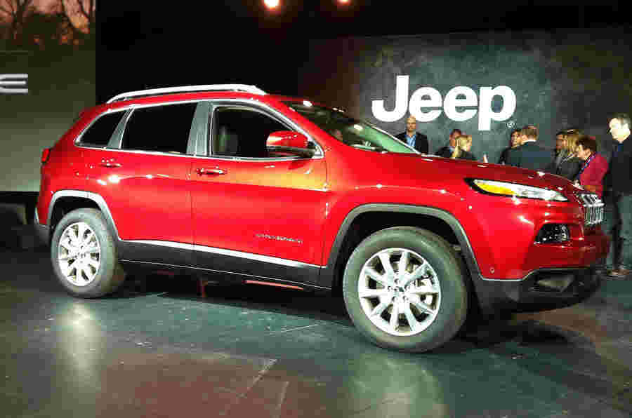 纽约汽车展：Jeep Cherokee.